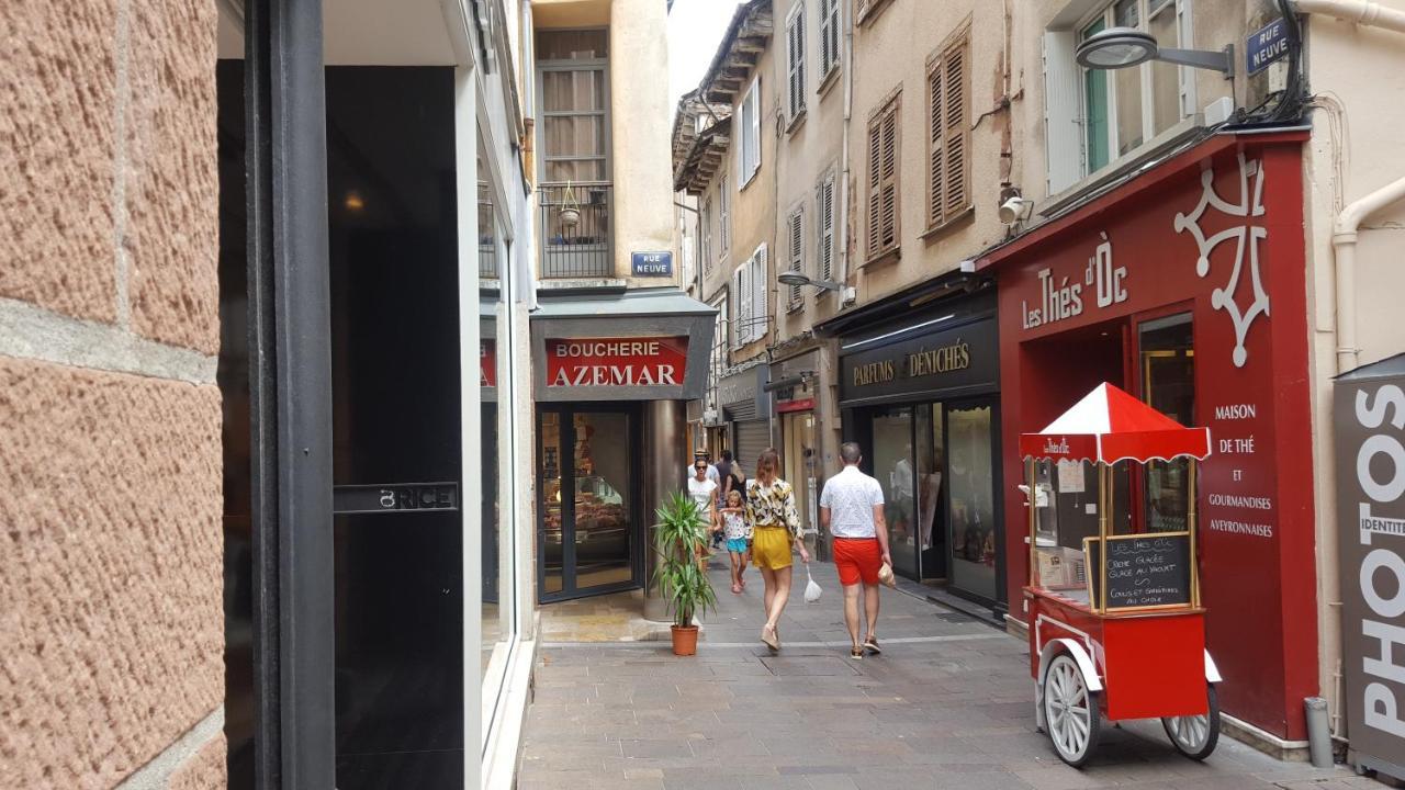La Maison Bleue, Un Emplacement De Choix A Rodez Ngoại thất bức ảnh