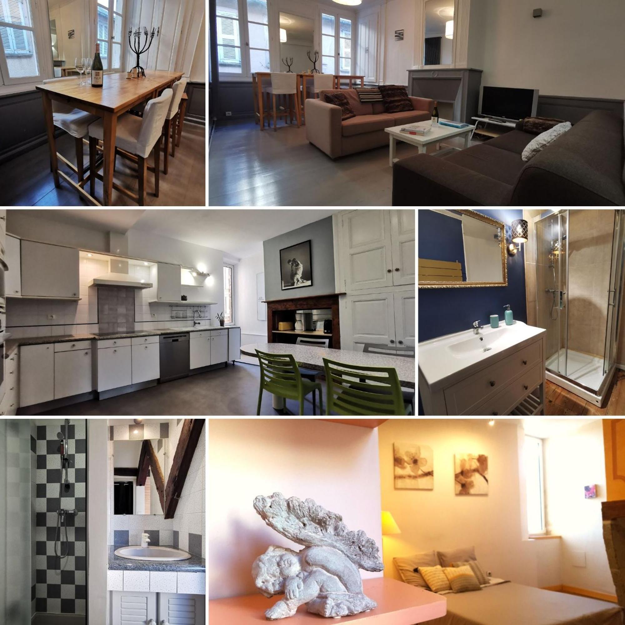 La Maison Bleue, Un Emplacement De Choix A Rodez Ngoại thất bức ảnh