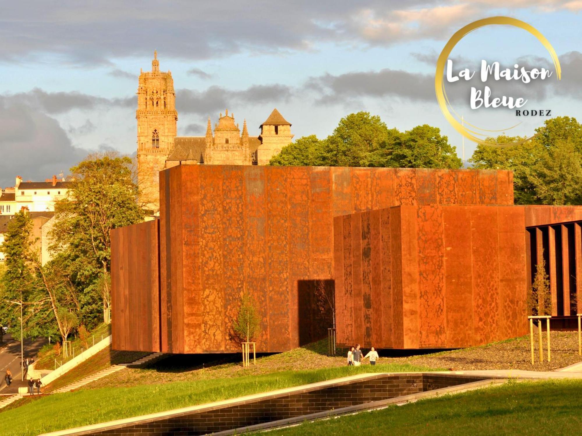La Maison Bleue, Un Emplacement De Choix A Rodez Ngoại thất bức ảnh